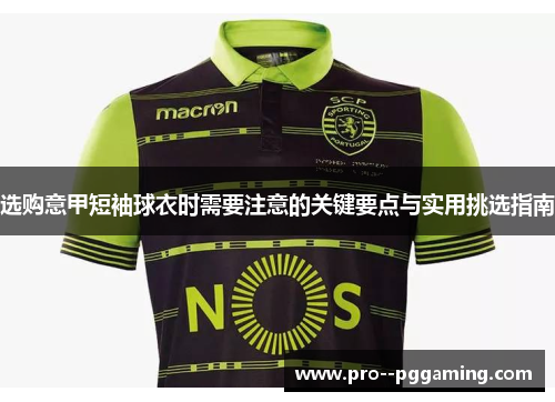 选购意甲短袖球衣时需要注意的关键要点与实用挑选指南